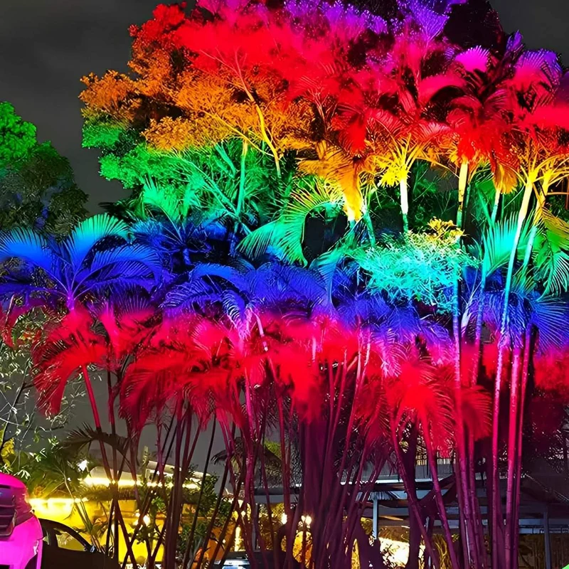 RGB Tuinspot Waterdicht IP65 Gietaluminium Buitenverlichting Boom Gevel Architectuur Tuin Accent LED | Sansoti