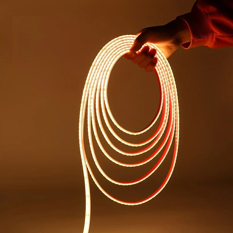 Flexibele LED-strip 24V Waterdicht IP68 Warm Wit voor Tuin Terras Vijver Inbouw Buitenverlichting Sfeer | Sansoti