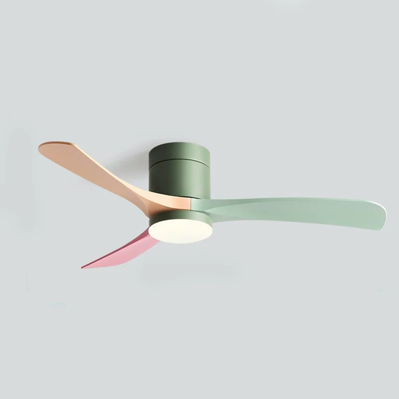 Plafondventilator met Verlichting 6 Snelheden DC Motor 3 Kleurtinten Stille Luchtstroom Modern Interieur | Sansoti