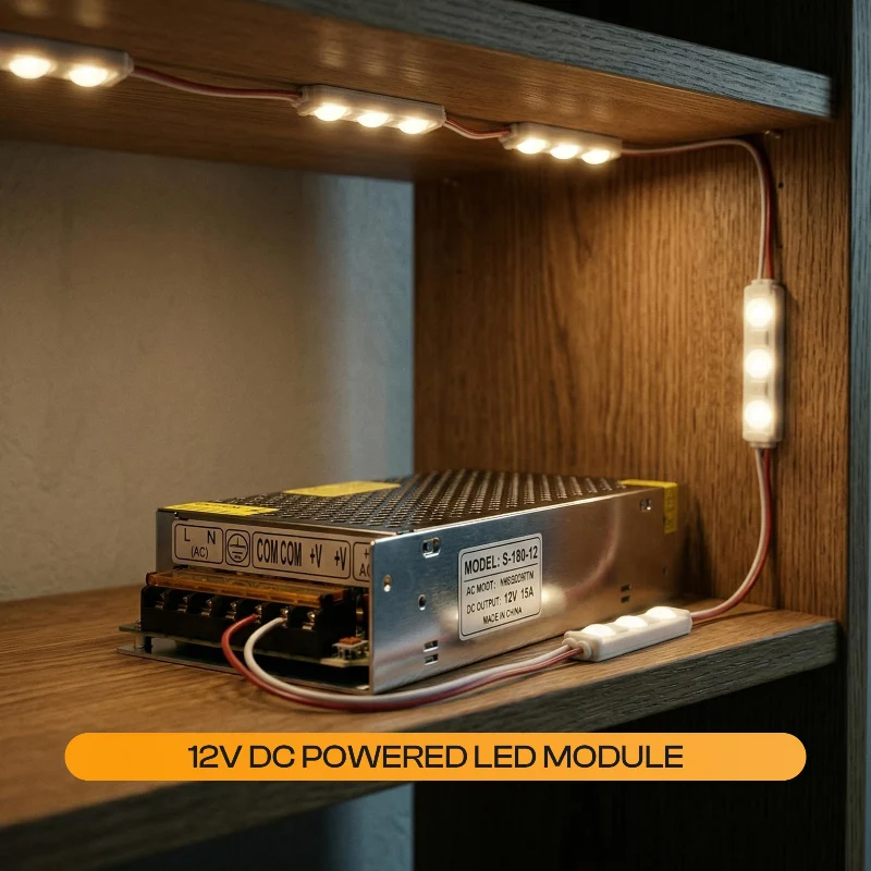200 * LED Modul DC 12V / AC 220V Wasserdicht 1.5W für Lichtwerbung ~3742
