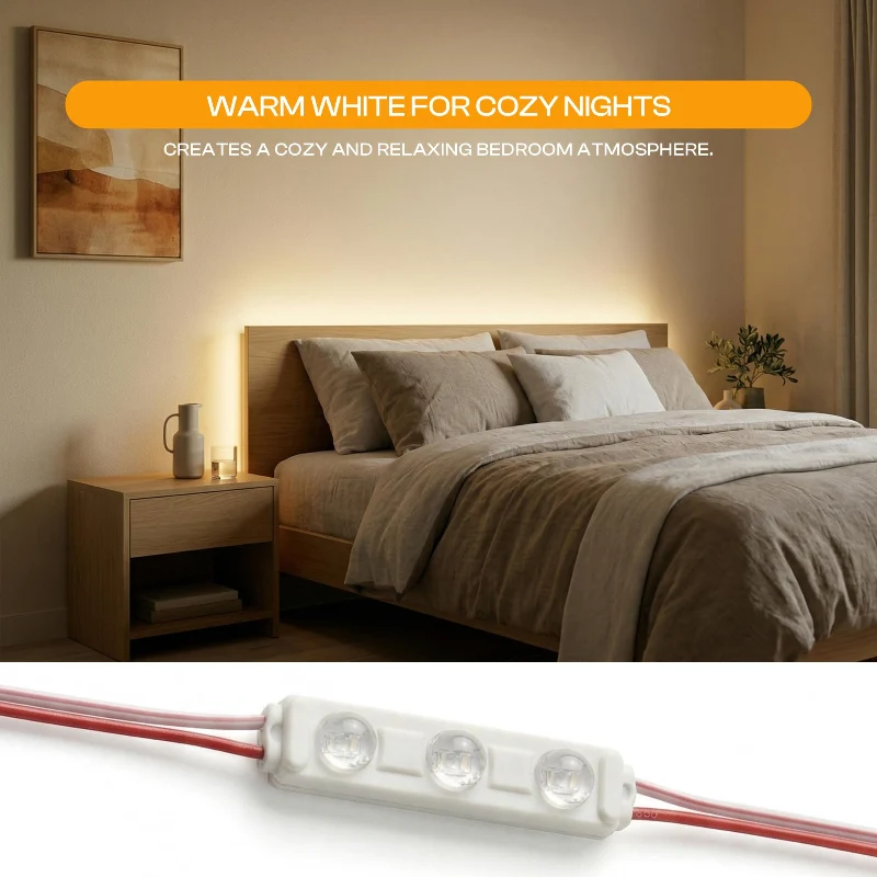 200 * LED Modul DC 12V / AC 220V Wasserdicht 1.5W für Lichtwerbung ~3742