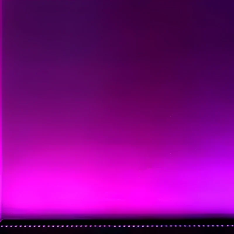 Inbouw LED Wandwasher RGB Dimbaar 100cm Aluminium Waterdicht IP65 24V voor Tuin Terras Gevel Buitenverlichting | Sansoti