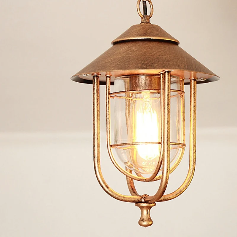 Hanglamp Kooi Waterdicht IP56 LED Tuinverlichting Vintage Roestvrij Aluminium Buitenverlichting Tuin | Sansoti