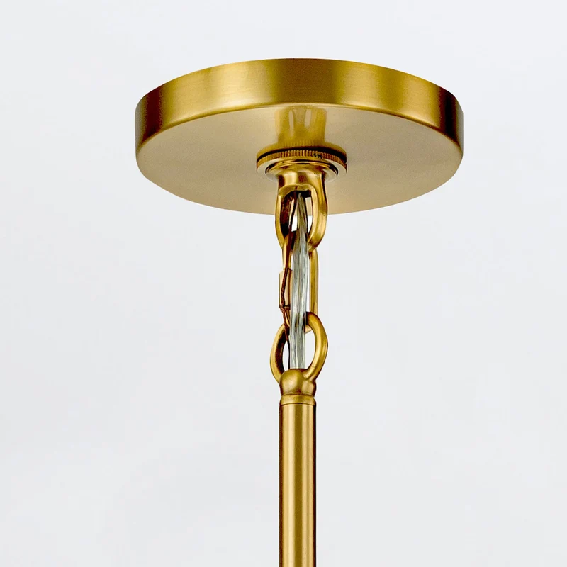 Kronleuchter Marvele 6-flammig Messing Ø 66cm