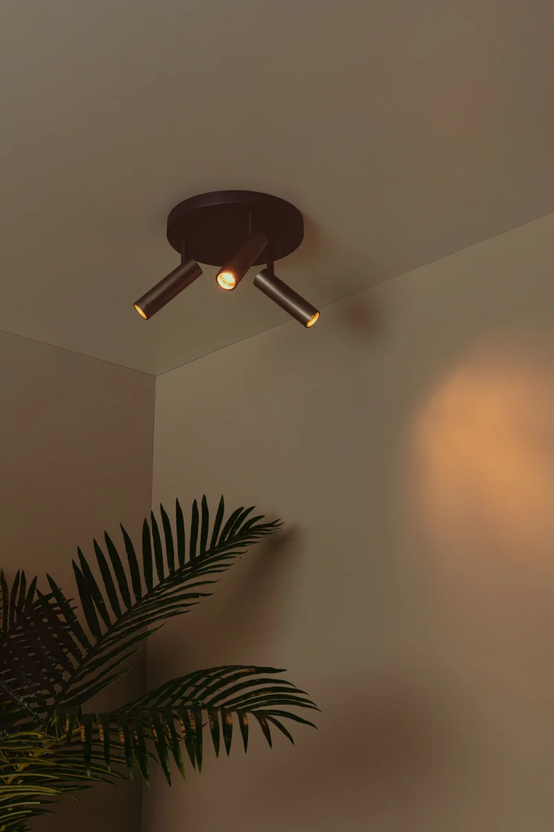 Deckenstrahler Grado 3-flammig schwenkbar Ø25cm