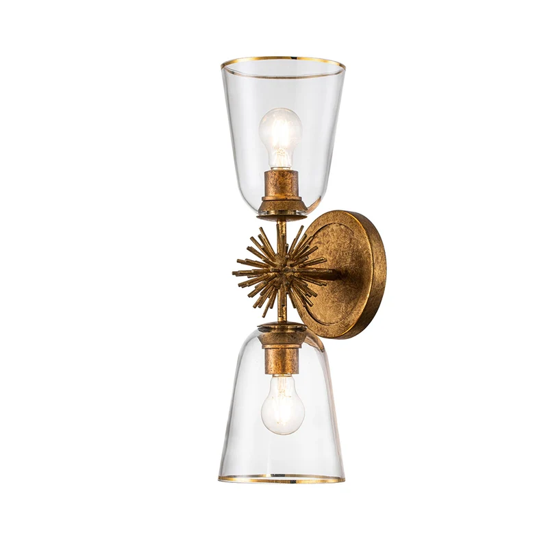 Wandleuchte Staring 2-flammig Gold
