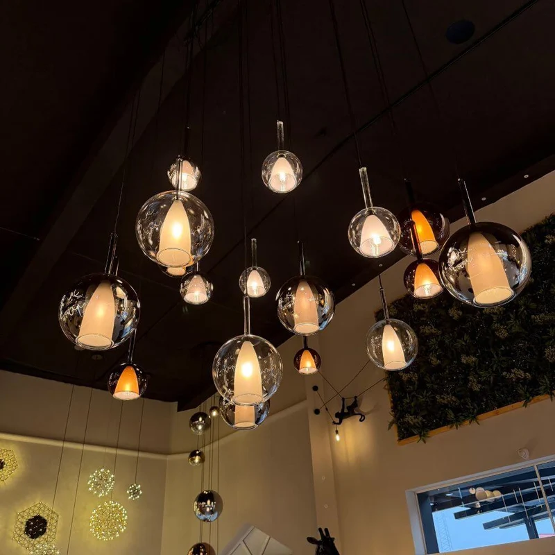 s.luce Belluna Galerieleuchte 8-flammig Ø 80cm Baldachin