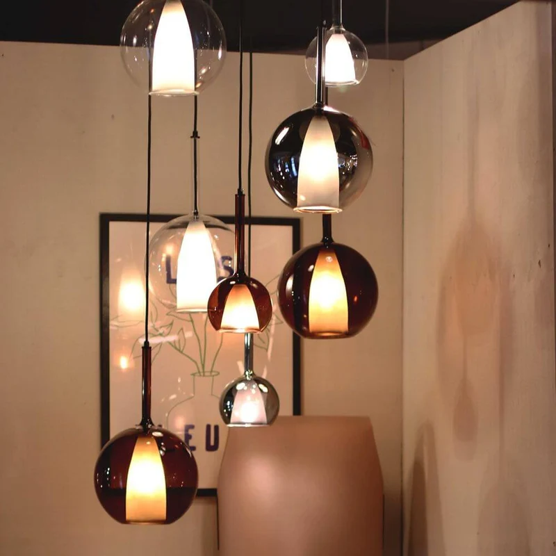 s.luce Belluna Galerielampe 12-flammig Ø 80cm Baldachin