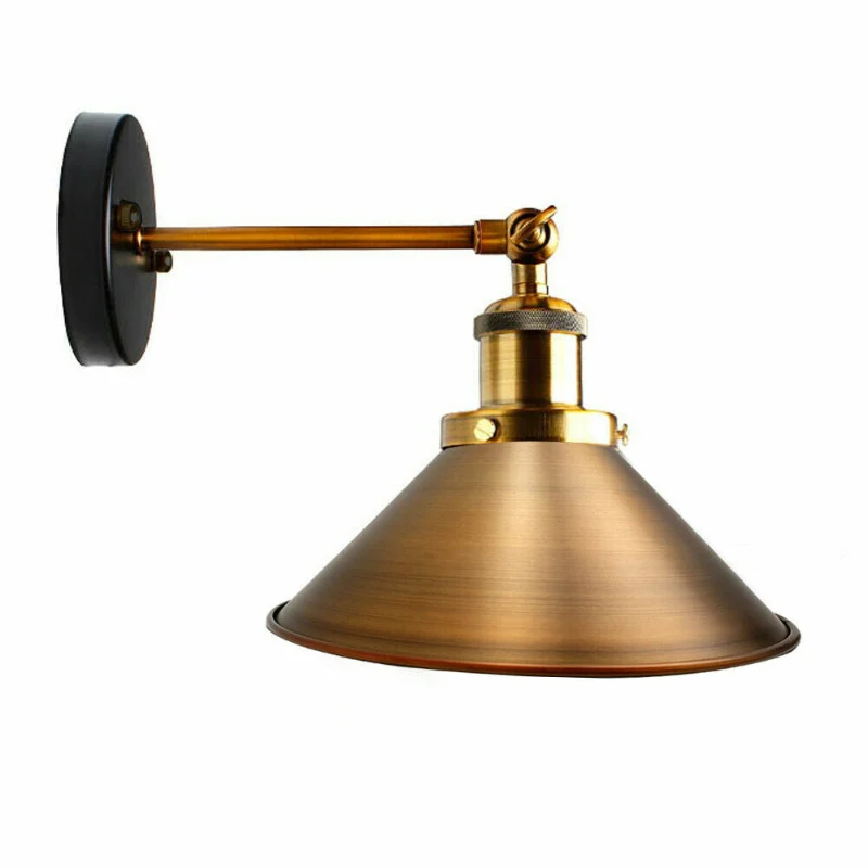 All Seasons Life Vintage Wandleuchte Industrial Metall E27 Innen ~3829
