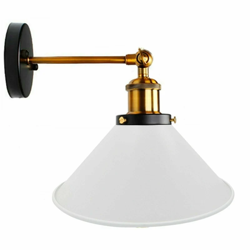 All Seasons Life Vintage Wandleuchte Industrial Metall E27 Innen ~3829