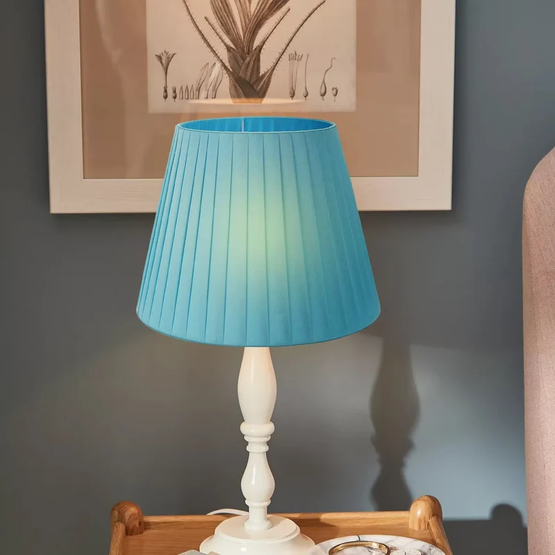 Moderner Stoff Coolie Light Tischlampenschirm~3846