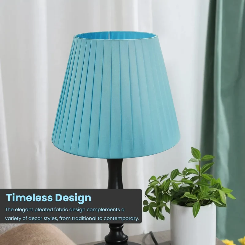 Moderner Stoff Coolie Light Tischlampenschirm~3846