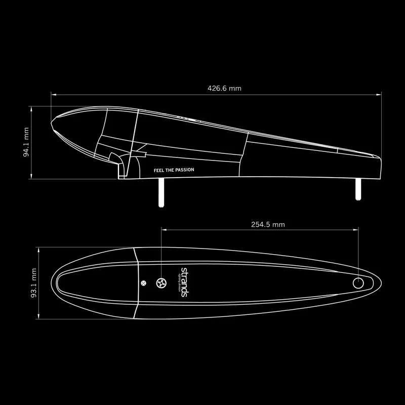 Strands IZE Silver Arrow Torpedolicht mit Stroboskop