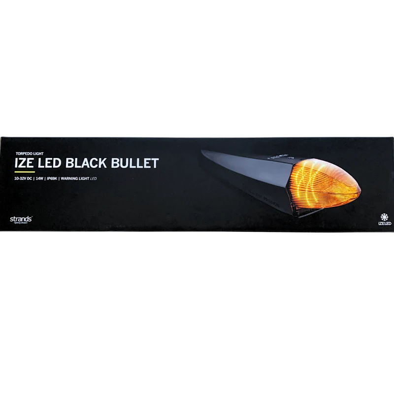 Strands IZE Black Bullet Torpedolicht mit Stroboskop