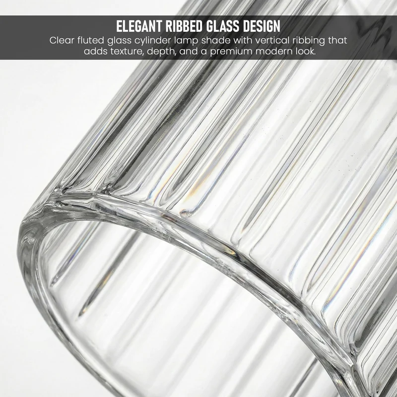 Glaslampenschirme im Vintage-Modern-Stil~3603