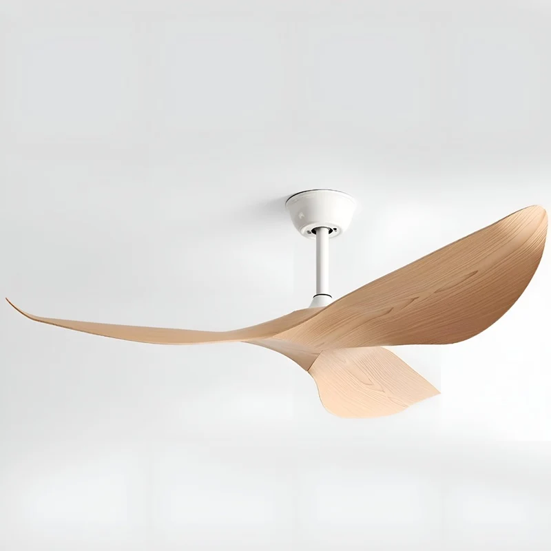 Plafondventilator Zonder Verlichting 6 Snelheden Omkeerbaar Fluistermotor Modern Design Woonkamer Slaapkamer | Sansoti