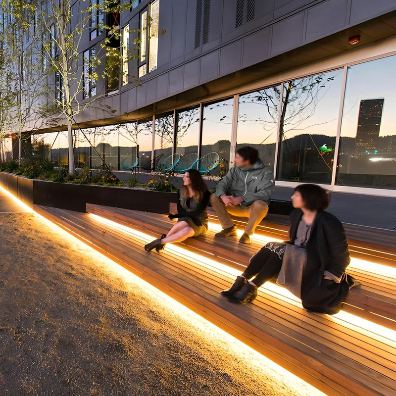Flexibele Solar LED-strip Buiten Waterdicht 3000K Warm Licht Inbouwverlichting Zonne-energie Tuin Sfeerverlichting | Sansoti