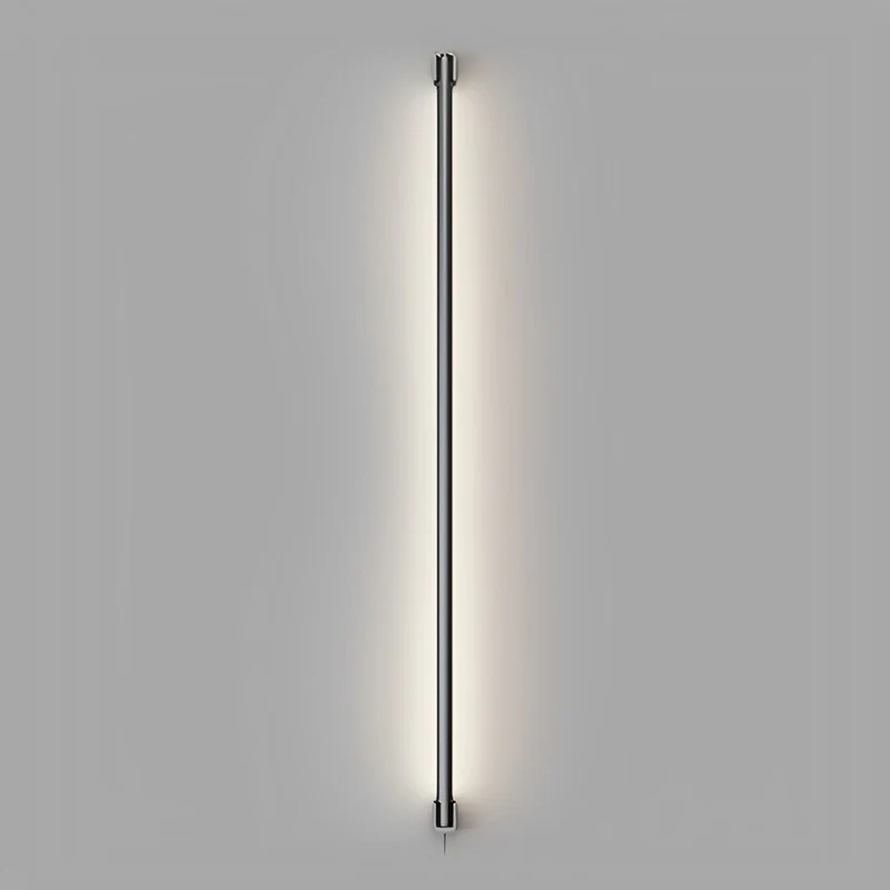 Draaibare LED Wandlamp Strip Zwart Wit Minimalistisch Design Verstelbaar 360 Graden Sfeervol Accent Modern | Sansoti