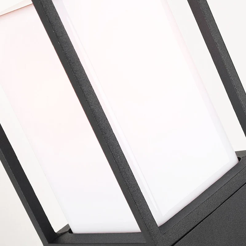 Tuinlamp met Stopcontact Zwart Aluminium Warm Wit LED IP67 Waterdicht voor Padverlichting Terras en Tuin | Sansoti