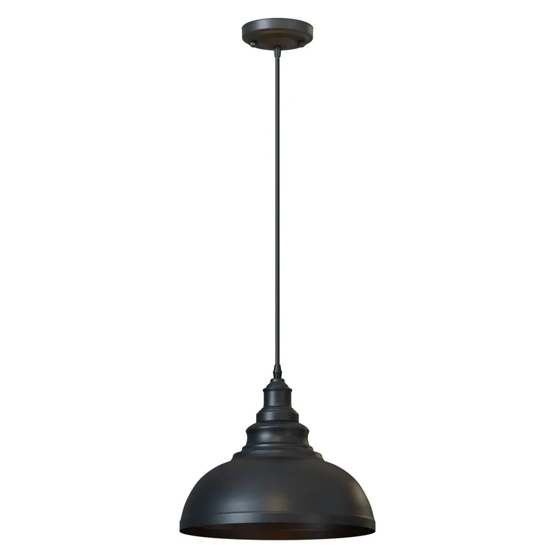 Schwarze Metall-Hängelampen für die Gastronomie E27 ~3701