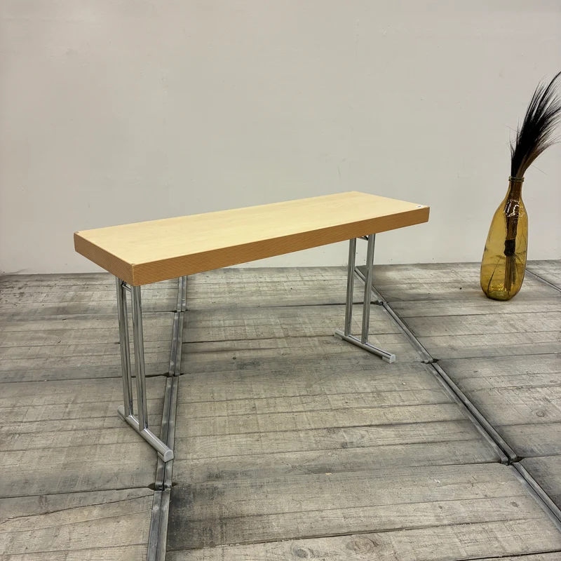 Brunner Klapptisch Buche 140x45 Holz Bankettisch Seminartisch Tisch Gebraucht