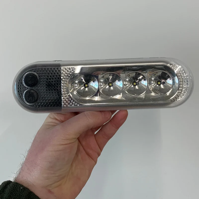 SIM Compact LED-Innenleuchte mit Schalter / 213 mm