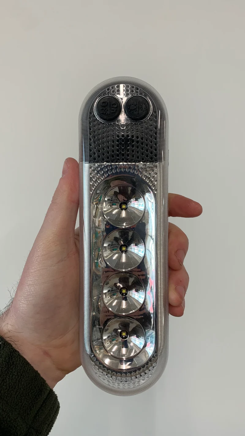 SIM Compact LED-Innenleuchte mit Schalter / 213 mm