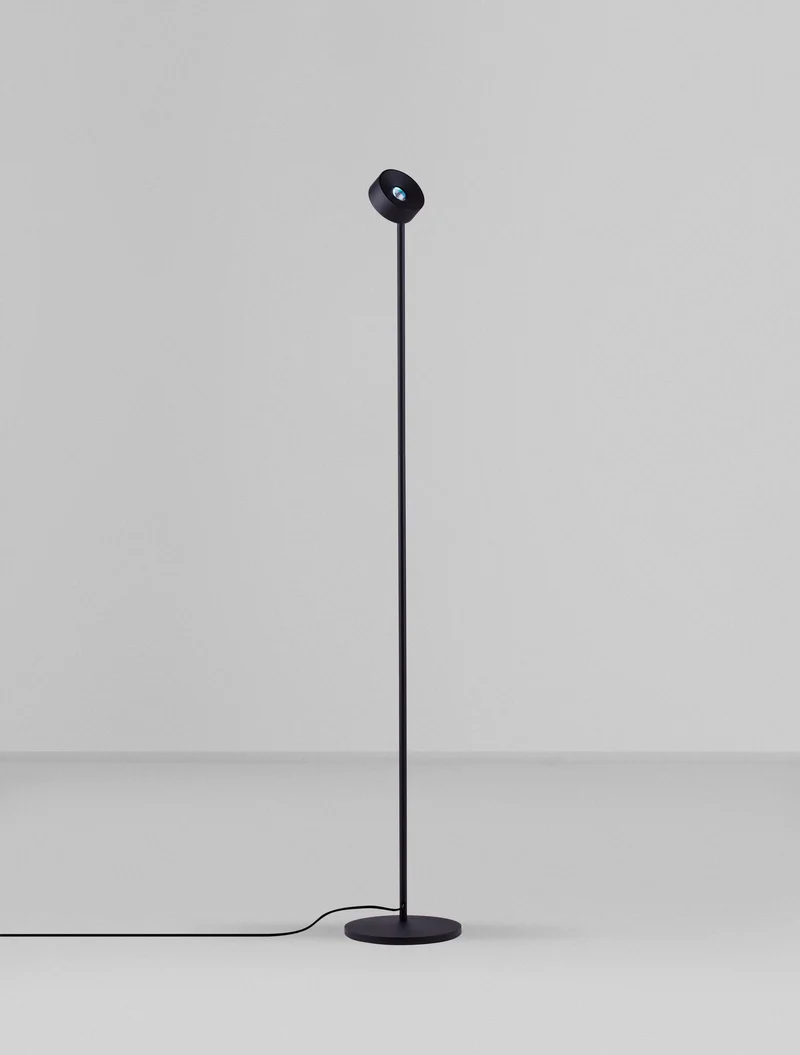 Irida Stehlampe 3000K Schwarz