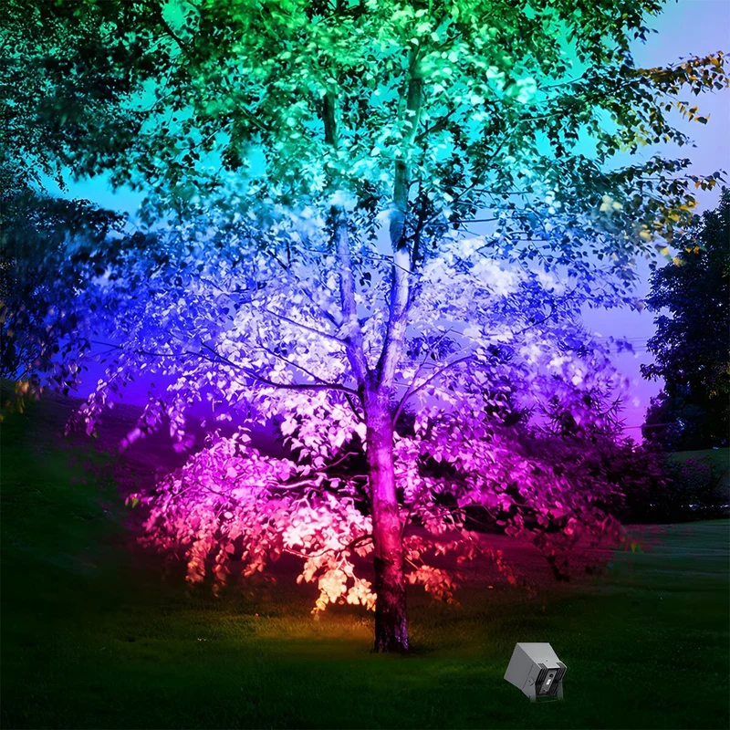 RGB LED Tuinspot Waterdicht IP65 Aluminium Spot voor Bomen Tuin Landschap Verlichting Buitenverlichting | Sansoti