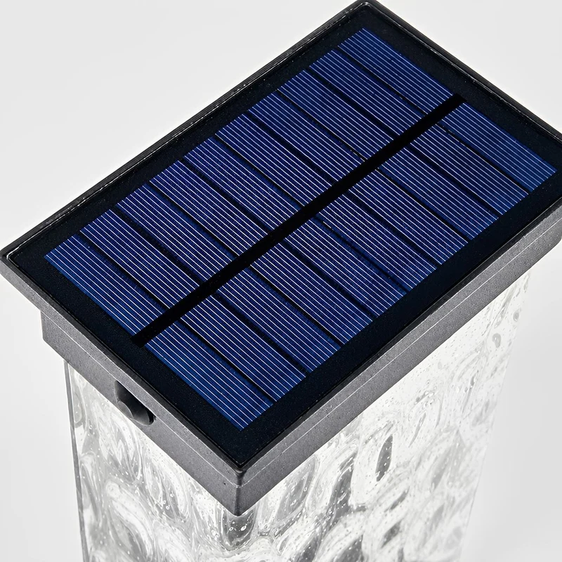 Wandlamp Buiten LED Watergolf Zwart Aluminium IP43 Tuin Veranda Terras Voordeur Gevel Buitenverlichting | Sansoti