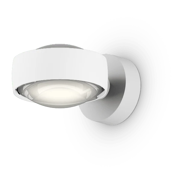 Occhio - Wandleuchte Sento D LED verticale weiß matt (nur Kopf)