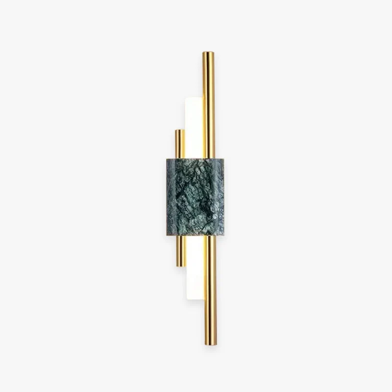 Moderne Wandlamp Metaal Marmer LED Warm Wit Licht Slaapkamer Woonkamer Gang Elegant Interieur Verlichting | Sansoti