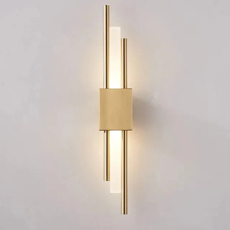 Moderne Wandlamp Metaal Marmer LED Warm Wit Licht Slaapkamer Woonkamer Gang Elegant Interieur Verlichting | Sansoti