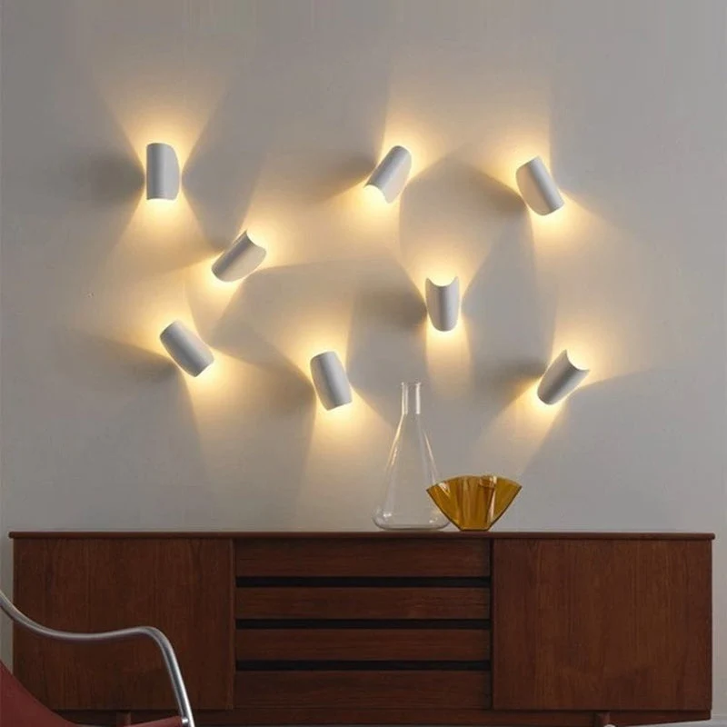LED Wandlamp Beer met Ballon 360° Draaibaar Metaal Zwart Wit Rood Blauw Kinderkamer Slaapkamer Woonkamer | Sansoti