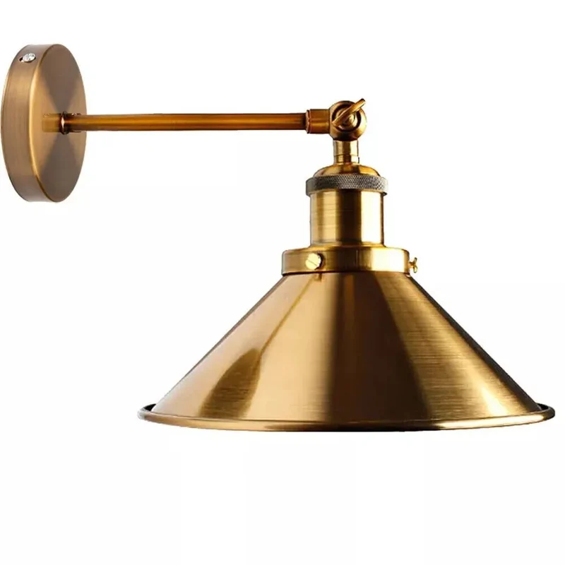 All Seasons Life Verstellbare Industrie-Wandleuchte | Retro Kegelform, E27~3732