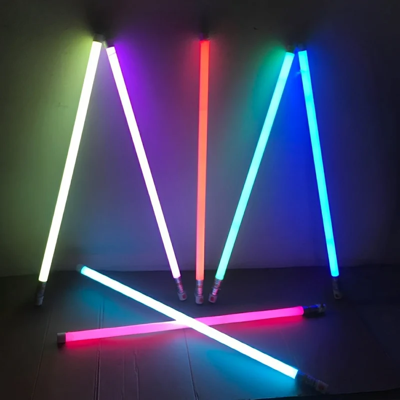 Draadloze LED Sfeerlamp Oplaadbaar 360° RGB Tube Sfeerverlichting Dimbaar Stemmingslicht voor Kamer Studio | Sansoti