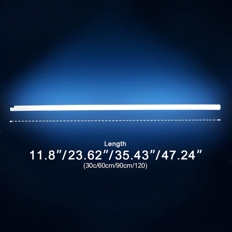 Draadloze LED Sfeerlamp Oplaadbaar 360° RGB Tube Sfeerverlichting Dimbaar Stemmingslicht voor Kamer Studio | Sansoti