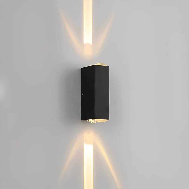 Buitenwandlamp LED Up-Down Verlichting Aluminium Waterdicht IP65 Trapverlichting Moderne Buitenverlichting | Sansoti