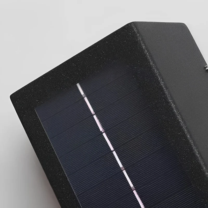 Waterdichte LED Wandlamp voor Buiten Gebruik Aluminium Glas Zwart 3000K Warm Licht Tuin & Binnenplaats | Sansoti