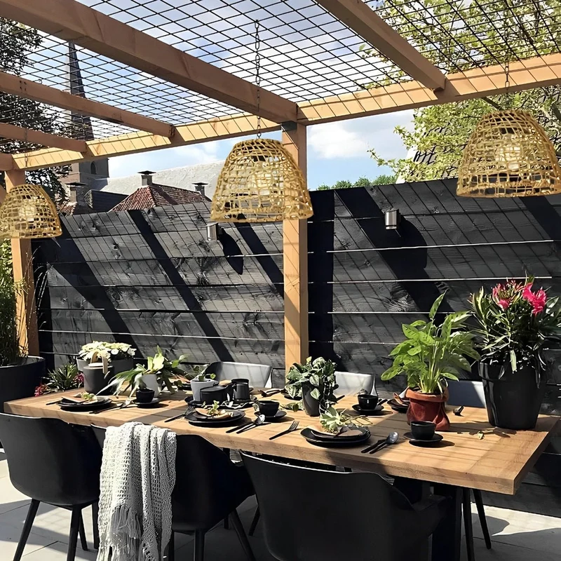 Hangende Buitenlantaarn Solar Klokvorm Waterdicht IP44 LED Tuinverlichting voor Terras Veranda en Tuin | Sansoti