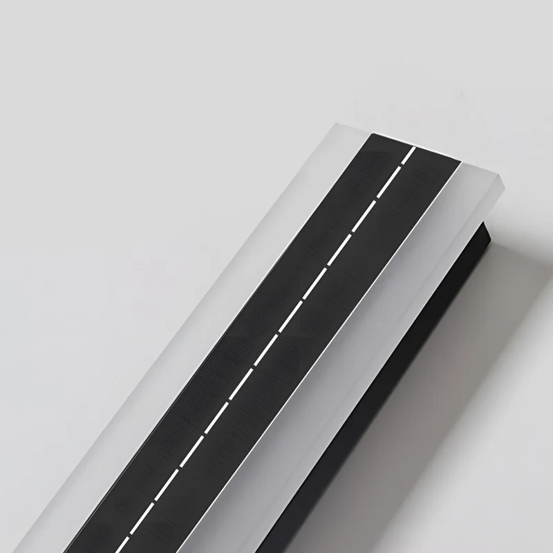 Zonne-energie Wandlamp Buitenverlichting LED Strip Aluminium Waterdicht IP65 voor Tuin Terras Gevel Oprit | Sansoti