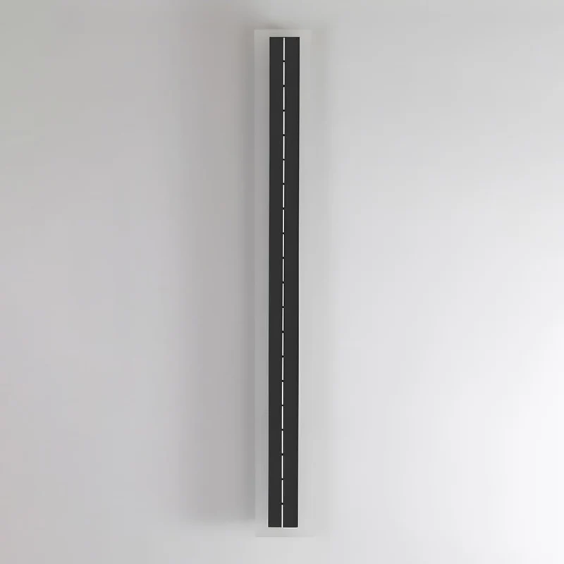 Zonne-energie Wandlamp Buitenverlichting LED Strip Aluminium Waterdicht IP65 voor Tuin Terras Gevel Oprit | Sansoti
