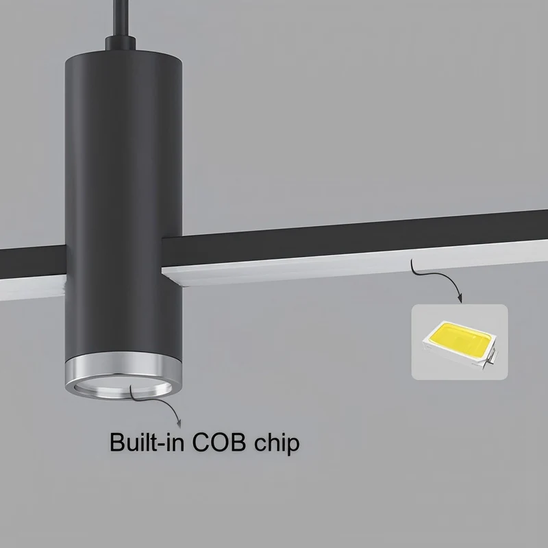 Hanglamp Aluminium Strook LED Dimbaar Zwart Goud 90-150cm Modern Scandinavisch Design Eetkamer Woonkamer | Sansoti