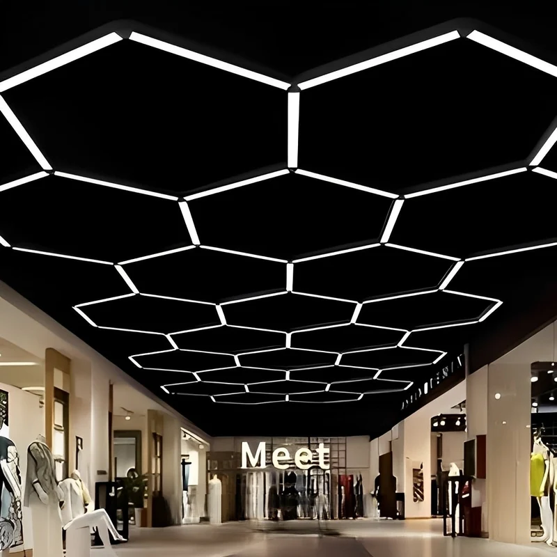 Inbouw LED Striplamp Zwart Aluminium Plafondverlichting Kantoor Winkel Horeca Modern Strak Design Sfeerverlichting | Sansoti