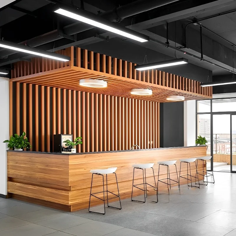 Inbouw LED Striplamp Zwart Aluminium Plafondverlichting Kantoor Winkel Horeca Modern Strak Design Sfeerverlichting | Sansoti