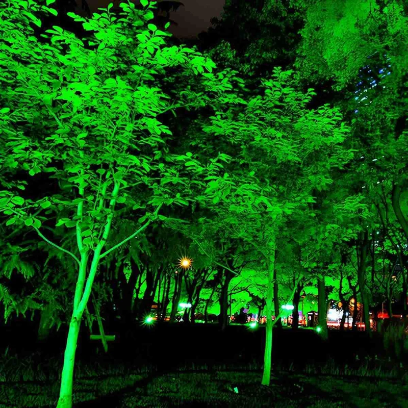 LED Tuinspot Waterdicht RGB Kleurverandering 36W-150W IP65 Buitenverlichting Boom Tuin Patio Gazon Accent | Sansoti