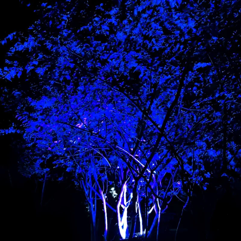 LED Tuinspot Waterdicht RGB Kleurverandering 36W-150W IP65 Buitenverlichting Boom Tuin Patio Gazon Accent | Sansoti