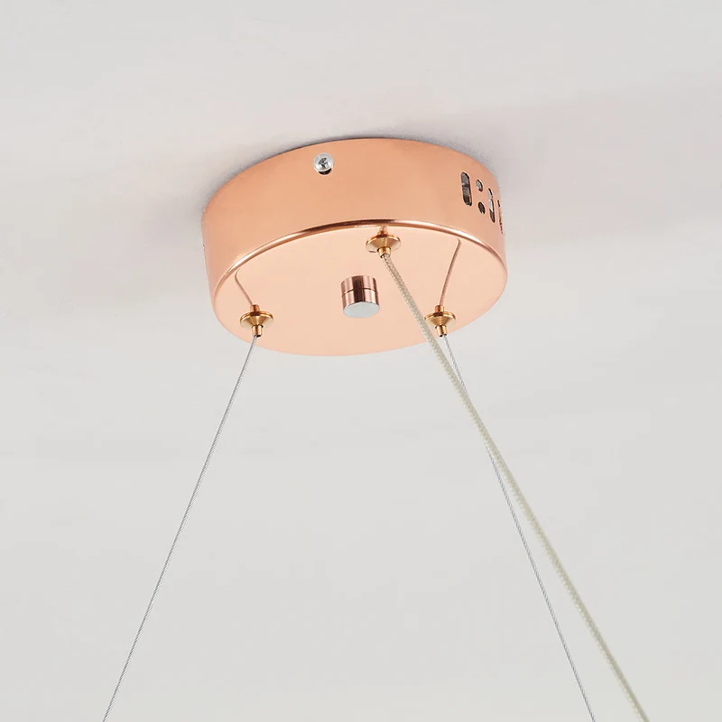 Hanglamp Ketting met LED Tassel Design Metaal Goud Zilver Roségoud voor Eetkamer Woonkamer Slaapkamer | Sansoti