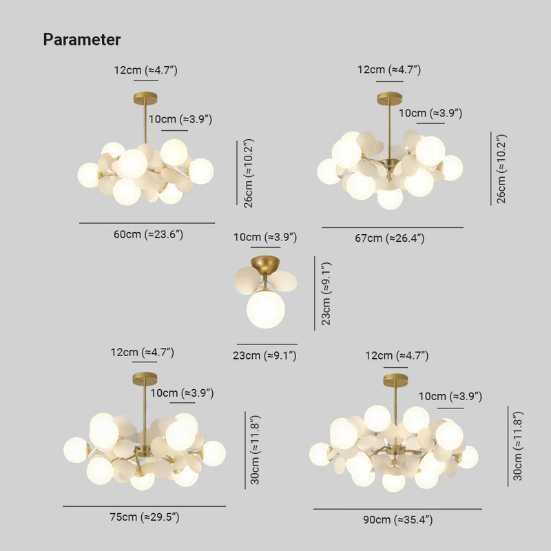 Bloementaklamp Plafond Meerkleurig Glas Metaal 4-15 Lichtpunten Natuurgeïnspireerd Design Woonkamer Eetkamer | Sansoti