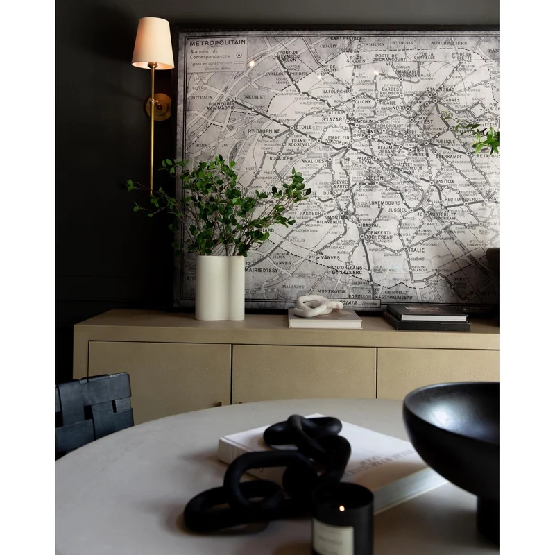 Wandlamp Messing met Stoffen Kap Minimalistisch Design 1 of 2 Lichtpunten voor Woonkamer Slaapkamer Interieur | Sansoti